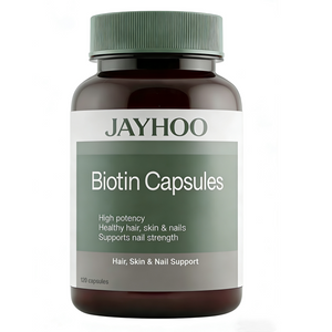 Biotin Capsules ဗီတာမင်ဖြည့်စွက် Biotin Capsules အမျိုးသမီးများ ဆံပင်ကြီးထွားမှုနှင့် လက်သည်းများကို ထောက်ပံ့ပေးသည်။