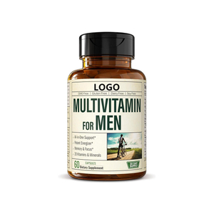 Antioxidant ဂုဏ်သတ္တိများဖြင့် အမျိုးသားနေ့စဉ် ရှုပ်ထွေးသော သတ္တုဓာတ်နှင့် ဗီတာမင် ဖြည့်စွက် 60-Pill Multivitamins