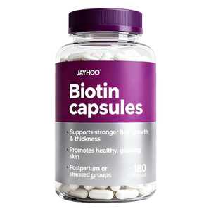 OEM Biotin Capsules 12,000 mcg သည် ပိုမိုအားကောင်းသော ဆံပင်ကြီးထွားမှုနှင့် အလှအပဆိုင်ရာ ဖြည့်စွက်စာ