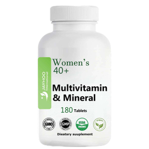 ເມັດ Multivitamin ສໍາລັບແມ່ຍິງຜູ້ໃຫຍ່, ມີທາດເຫຼັກແລະ Biotin, ບໍ່ມີ GMO, ບໍ່ມີ Gluten, ມີສານຕ້ານອະນຸມູນອິສະລະ, ສົ່ງເສີມສຸຂະພາບຂອງຜິວຫນັງແລະຕາ