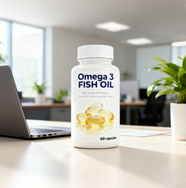 OEM/ODM 6000 mg suplementu oleju rybnego, zawierający EPA i DHA Omega-3, bez GMO, odpowiedni dla dorosłych.