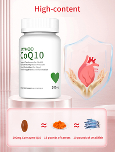 हृदय स्वास्थ्य सहायता OEM/ODM के लिए 200mg CoQ 10 सॉफ़्टजेल अनुपूरक