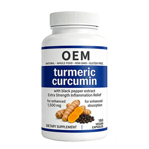 ຜົງ Turmeric ແລະ Curcumin, ປະສົມປະສານກັບຫມາກພິກດໍາ, ປະກອບເປັນສີທອງທີ່ຊ່ວຍປົກປ້ອງສຸຂະພາບຮ່ວມກັນ.