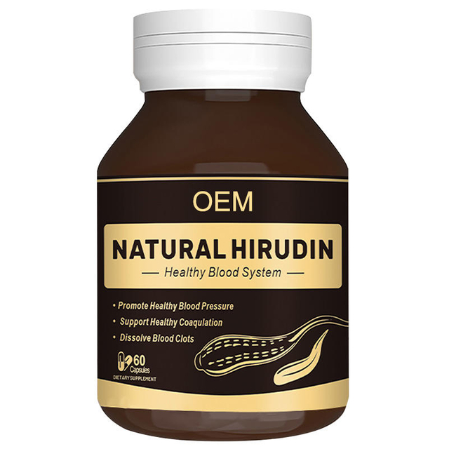 OEM/ODM Natuurlike Hirudin Kruie Aanvullings vir Volwasse Gebruik Kapsules vir Volwassenes