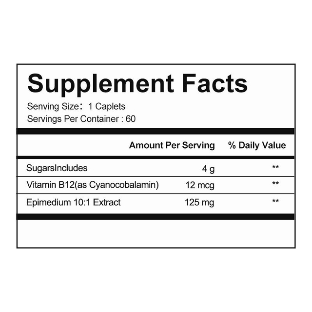 Gummii de nucă de cocos OEM Horny Goat Weed pentru adulți Energie Stamina Suport natural pe bază de plante supliment masculin de &icirc;mbunătățire