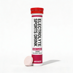 OEM/ODM-Elektrolyttabletten – Feuchtigkeitstabletten, reich an Vitamin C, 0 Kalorien, zuckerfrei, verbessern die Fl&uuml;ssigkeitszufuhr, Beerengeschmack