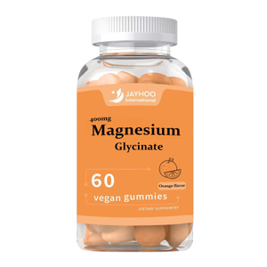 OEM Private Label 400 mg Magnez Glicine Vegan Gummies Vitamina p&euml;r t&euml; rriturit 